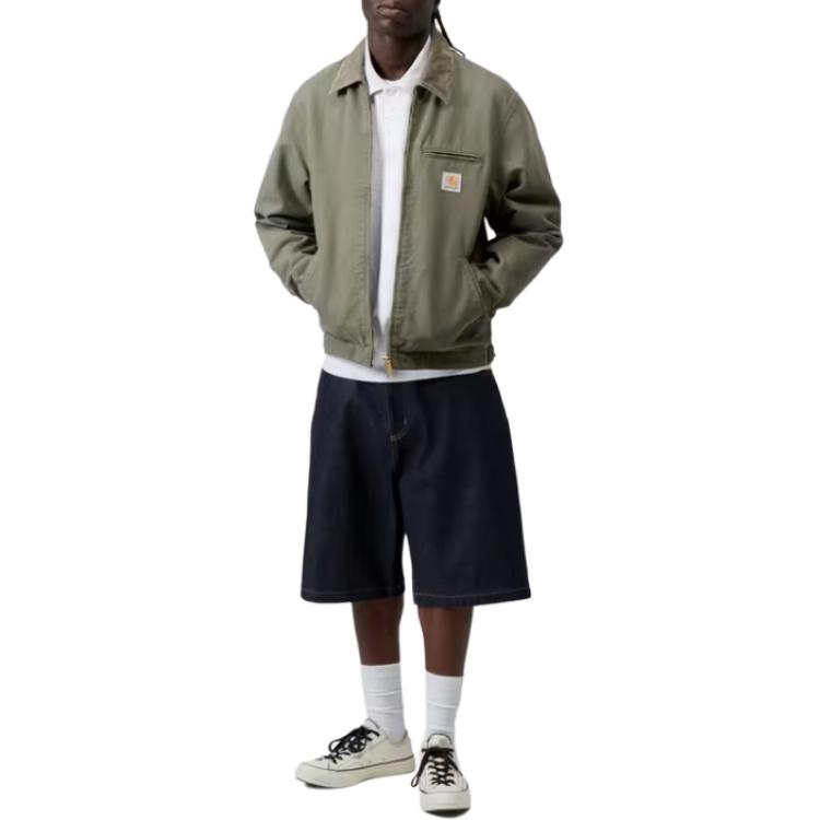 Carhartt WIP SS26 Куртка Detroit Классическая Повседневная Куртка с Длинным Рукавом Унисекс Куртка I034819-3MA-4O
