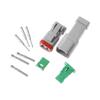 2/ 3/ 4/ 6/ 8/ 12P Seal Kits Male and Female Waterproof Connector Socket Plug Wiring DT06/04