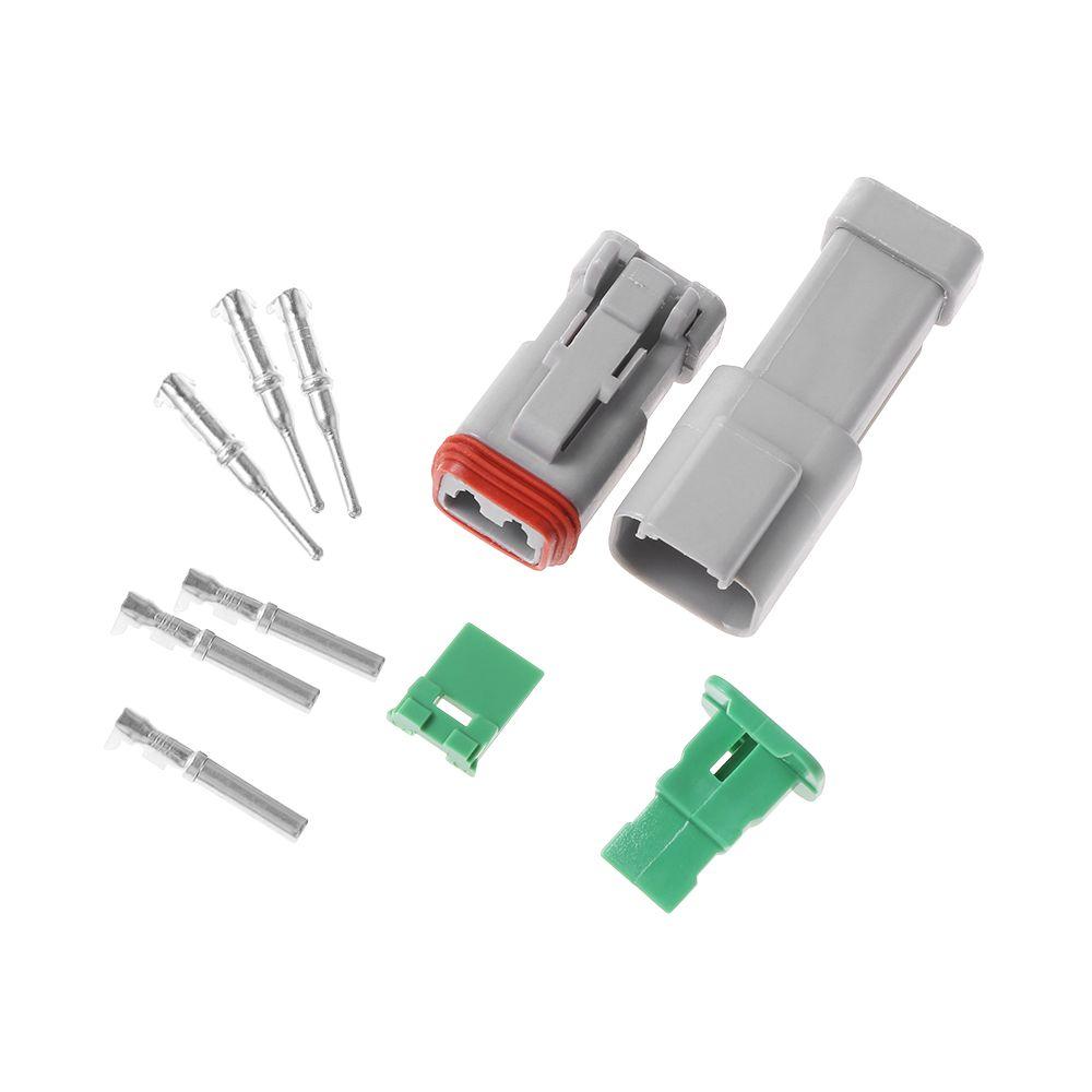 2/ 3/ 4/ 6/ 8/ 12P Seal Kits Male and Female Waterproof Connector Socket Plug Wiring DT06/04