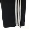 adidas Track jacket Setup M black Jersey with tricot lining and 3 stripes Men's Used