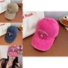 Vintage Bear Denim Baseball Cap For Women Stylish Distressed Soft Top Hat