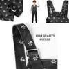 Wednesday Addams Cosplay Costume For Boys Girls Kids Overalls Halloween Xmas Party