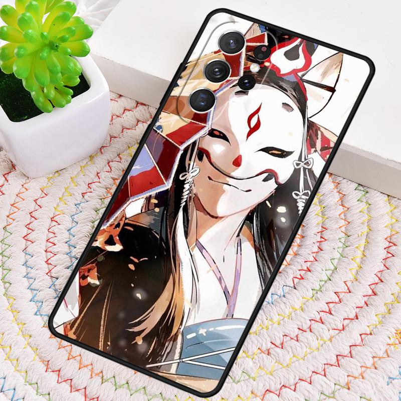 Стиль аниме лиса силиконовый чехол для телефона Samsung Galaxy note 10 pro S26 S25 S24 S23 S22 S21 Plus S25Ultra Capa Cover