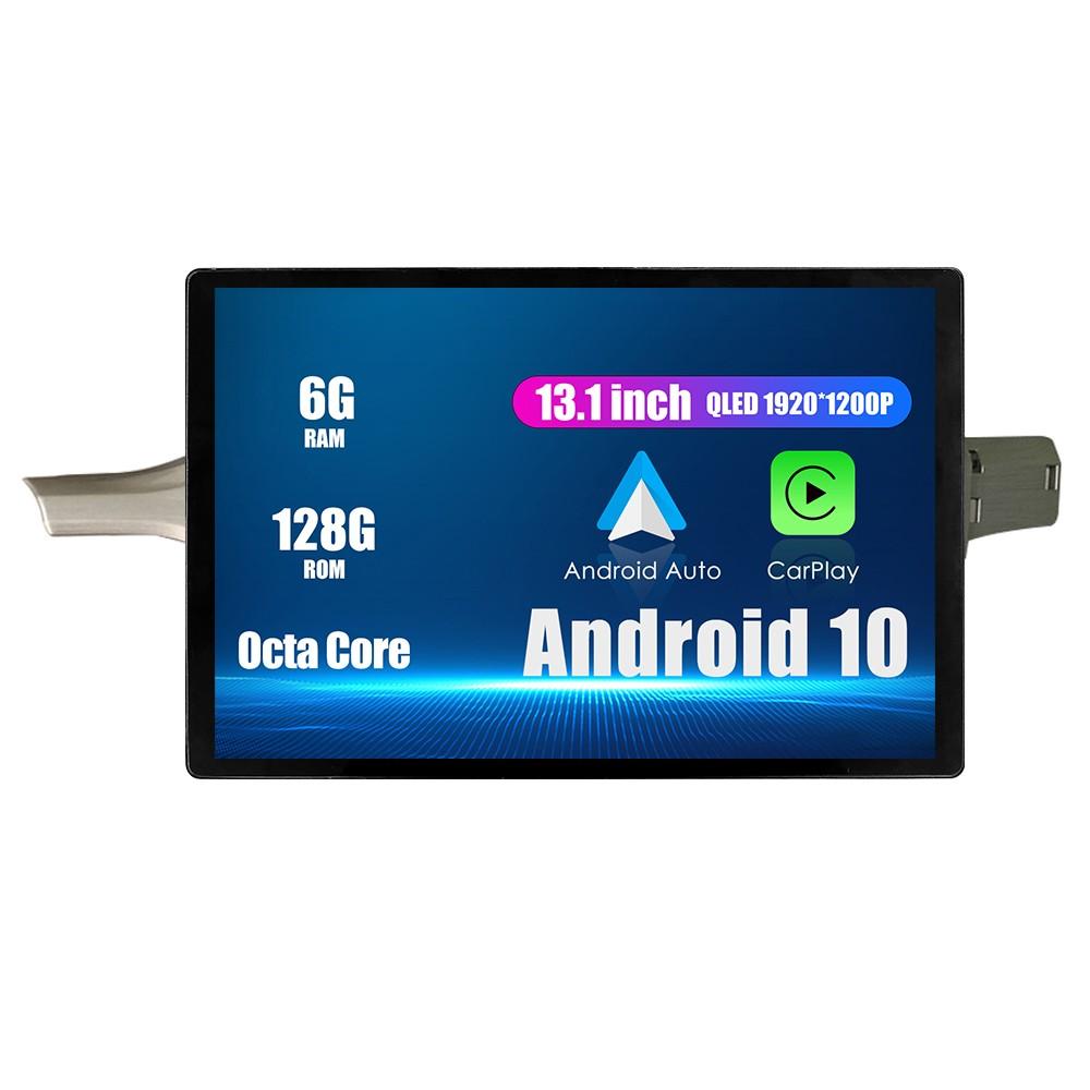Android Радио 13,1 "Автомобильное стереонавигационное головное устройство Мультимедийный плеер GPS для Vw Lamando 2018-2021