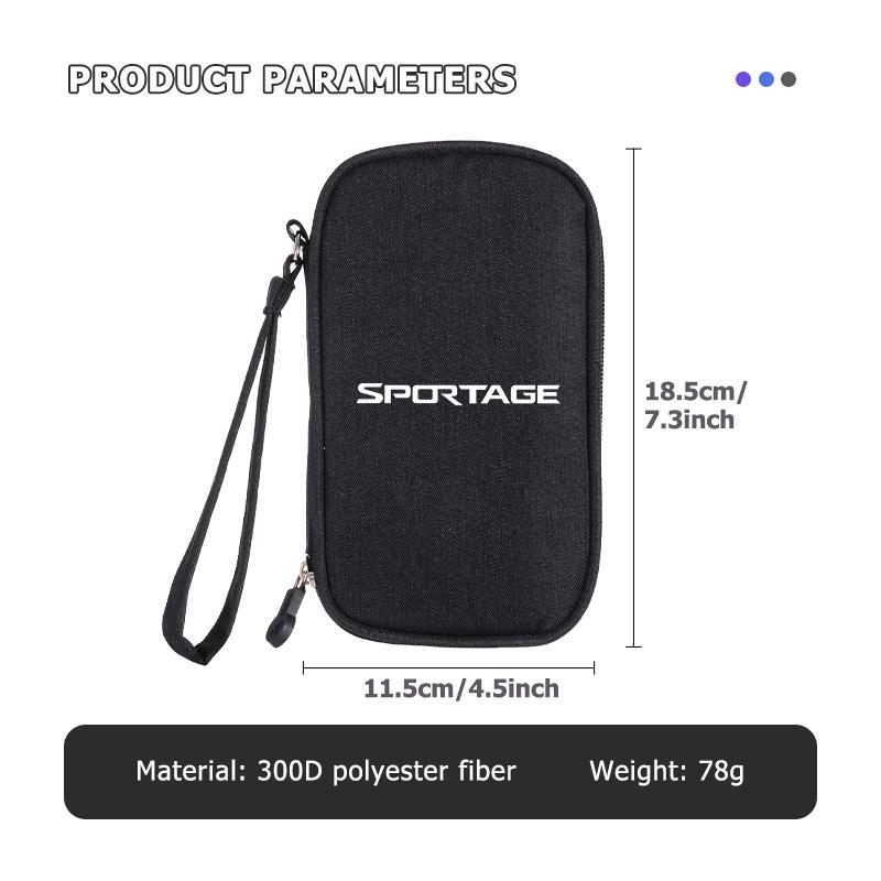 CKTJ8 Car Travel Portable Oxford Cloth Organizer Data Storage Bag For KIA Sportage Ceed Sorento Niro Cadenza Proceed Sephia