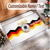 Personalized Crystal Velvet Carpet Germany national football team Pattern Non Slip Floor Rug
