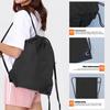 Drawstring Backpack Sports Gym Sackpack for Men Women Water Resistant String Bag for Camping Hiking Swimming
