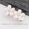 Five Petal Flower Jeans Waist Tightener Imitation Pearl Clothing Waist Adjuster  for Jeans
