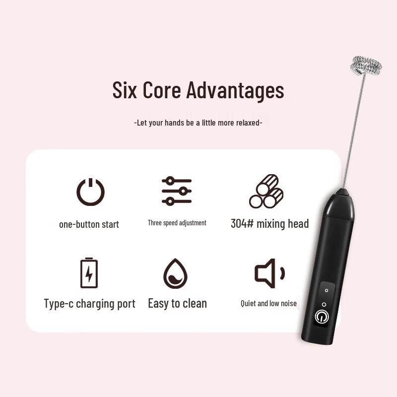 Electric Handheld Milk Frother