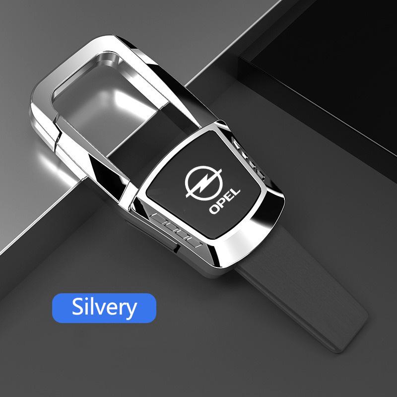 Luxury Metal Car Emblem Keychain Keyring For Opel Astra H G J Insignia Mokka Zafira Corsa Vectra B C D Opc Opcline Accessories