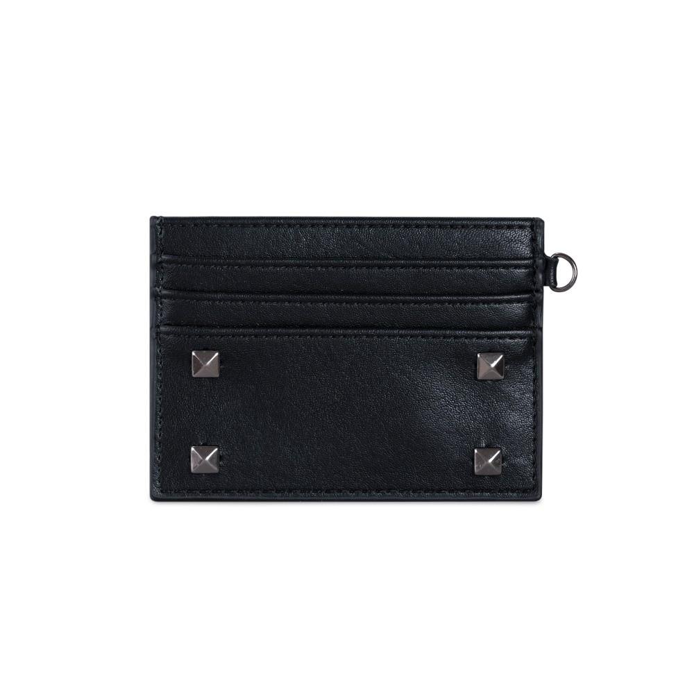 Mini Size Ultra Thin Card Bag Solid Color Rivet Coin Purse Cute Multiple Slots Card Holder  Gift