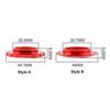 Thru-Axle Middle Lock Cover Bike Flywheel Lock Cover Bicycle Center Lock Cap Bike Center Lock Cover