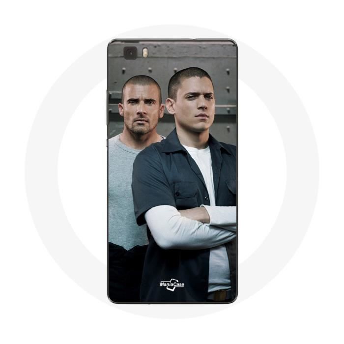 Coque pour Huawei P8 Prison Break Michael Scofield Et Lincoln Burrows