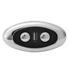 LED Backlight 2 Button Electric Sofa Hand Control Switch Sofa Controller with USB Port Input 12‑29V USB Output 5V‑2A