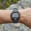 TIMEX T5E901 Ironman Традиционные часы с полимерным ремешком Мужские 30 кругов Серый/Черный