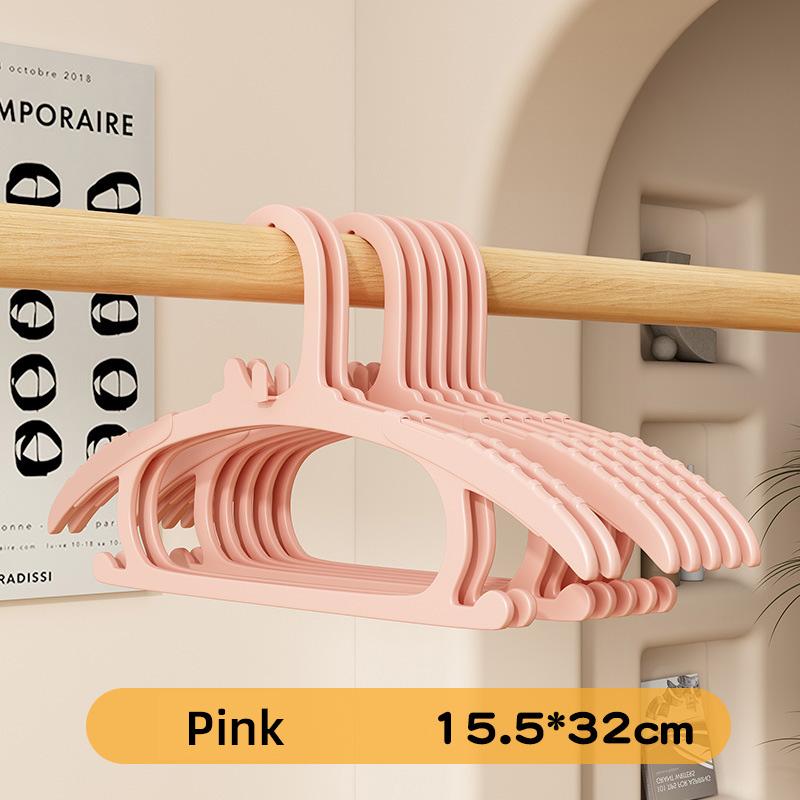 Детская вешалка для одежды, противоскользящая, в стиле пингвина, детская вешалка для одежды, бесшовная вешалка для одежды для маленьких детей, 10 шт.