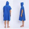 Unisex Beach Towel Poncho Bath Changing Robe Hooded Quick Dry Bathrobe Adult UK
