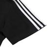 Adidas Мужская спортивная футболка с коротким рукавом в полоску и принтом, черная IC9334