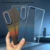 Премиальный чехол из ПК с текстурой кевлара и карбонового волокна для Samsung Galaxy Z Fold 8 Ultra 7, защитная крышка для беспроводной зарядки Magsafe