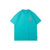 Li Ning X Line Friends Collaboration Sports Fashion Series Letter Print Loose Short Sleeve T Shirt Men Tops Ice-Porcelain-Green AHSR812-2
