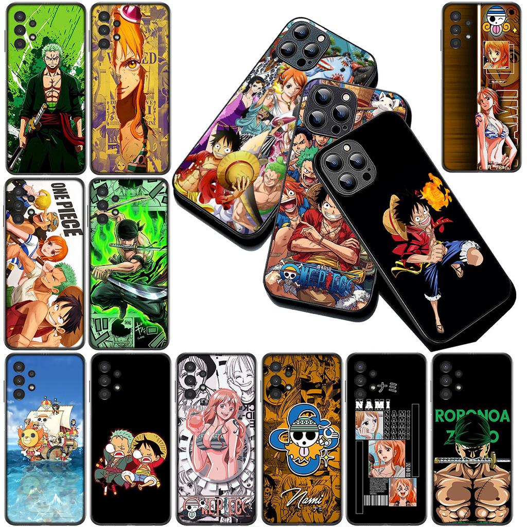 Чехол для Samsung Galaxy S20 S22 S21 FE Ultra Plus A07 A17 A15 A16 A25 A57 A37 Чехол для телефона Ророноа Зоро Нами One Luffy Pieces