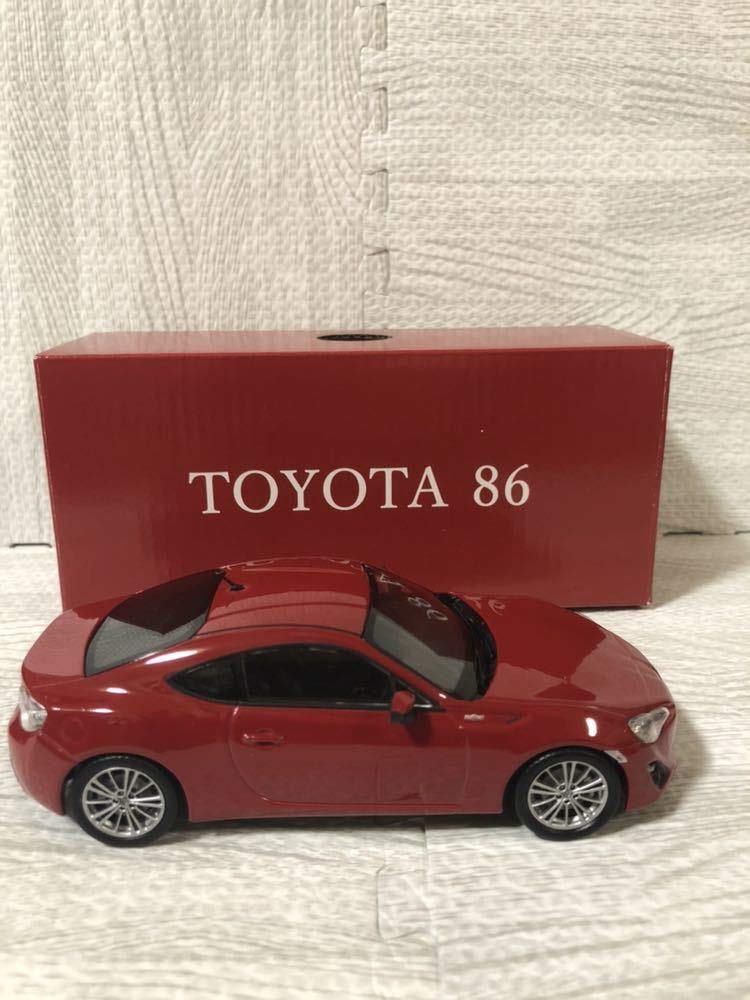 1/30 Toyota 86 Hachiroku Образец цвета (Не продается) Миниатюрная машина Молния Красная