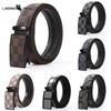 Men's Leather Belt Business All-match Automatic Buckle Belt Middle-aged and Young Men's Trouser Belt