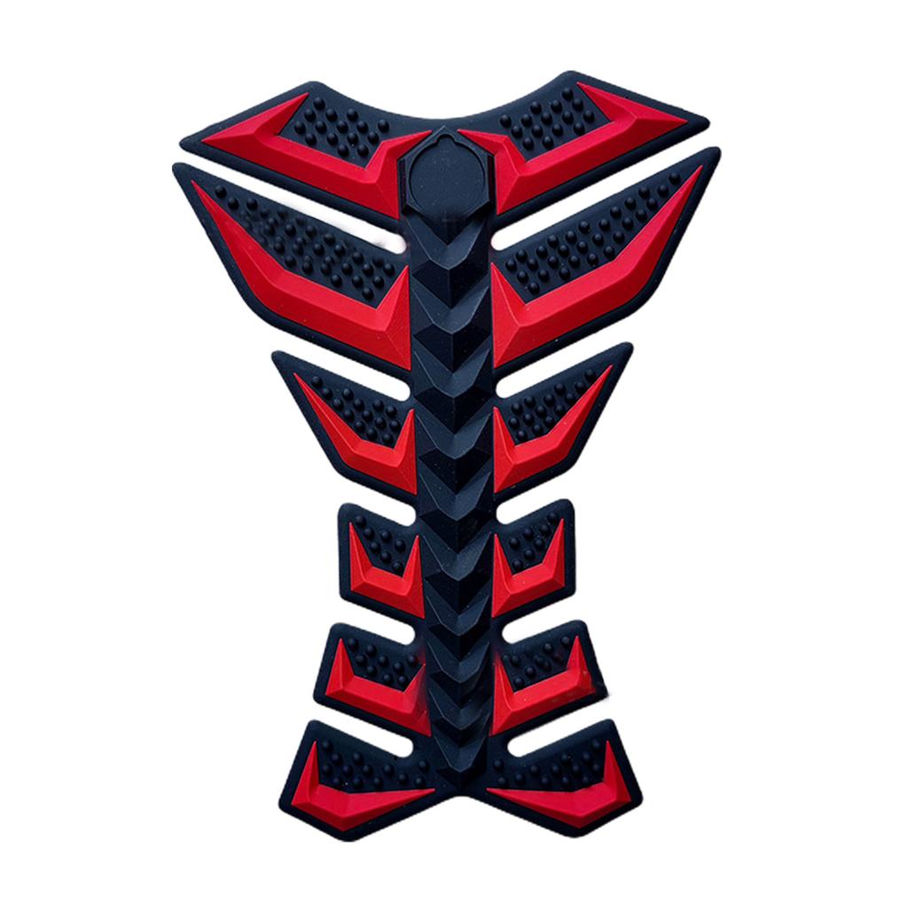 3D резиновая накладка на топливный бак для бензина и масла, защитная крышка, универсальная наклейка на бак мотоцикла, рыбья кость