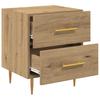 Nightstand Artisan Oak 40 x 35 x 47.5 cm Engineered Wood