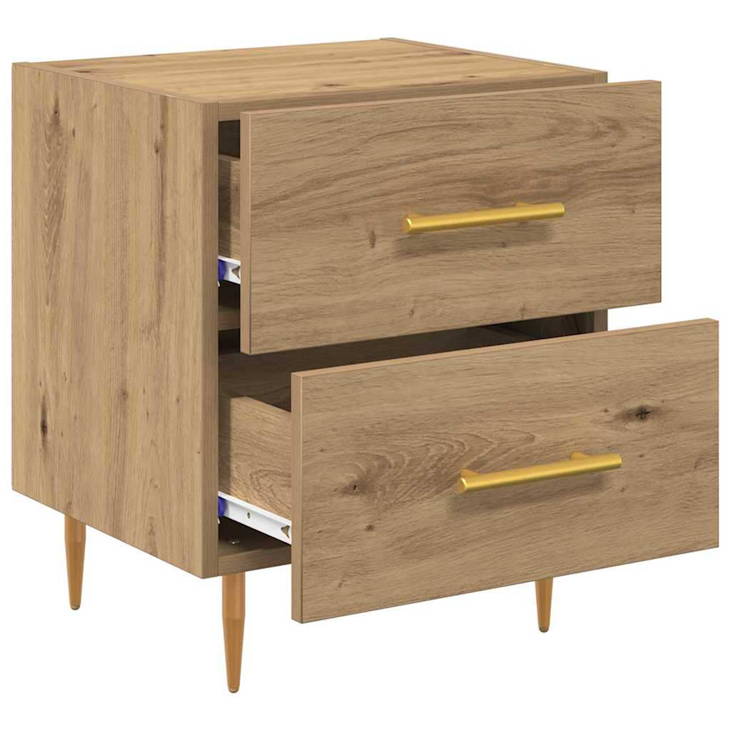 Nightstand Artisan Oak 40 x 35 x 47.5 cm Engineered Wood