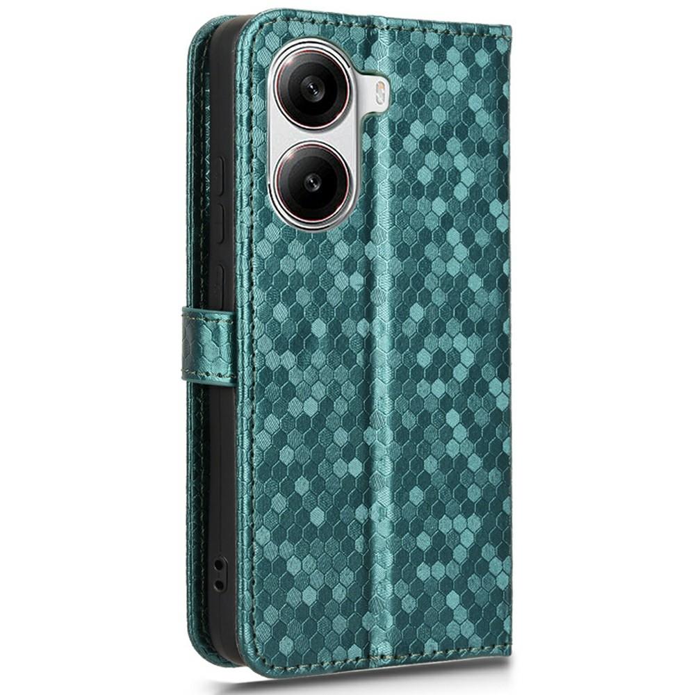 For Xiaomi Poco X7 Pro 5G/Redmi Turbo 4 5G Wallet Case Dot Pattern Imprint PU Leather Phone Cover