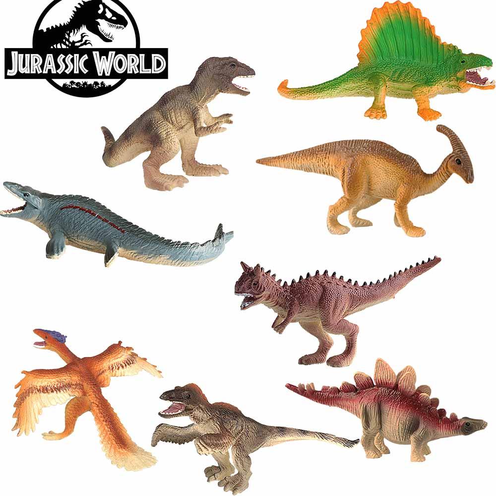 Prehistoric Cretaceous Period Figurine 8pcs Dinosaur Model Gift