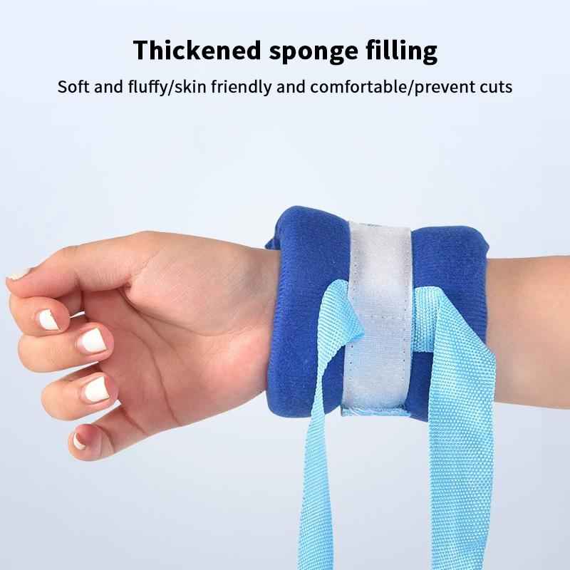 1Pcs Limb Restraint Strap Breathable Patients Hand Feet Fixer Limb Fixed Strap Belt For Elderly Hospital Mental Patient