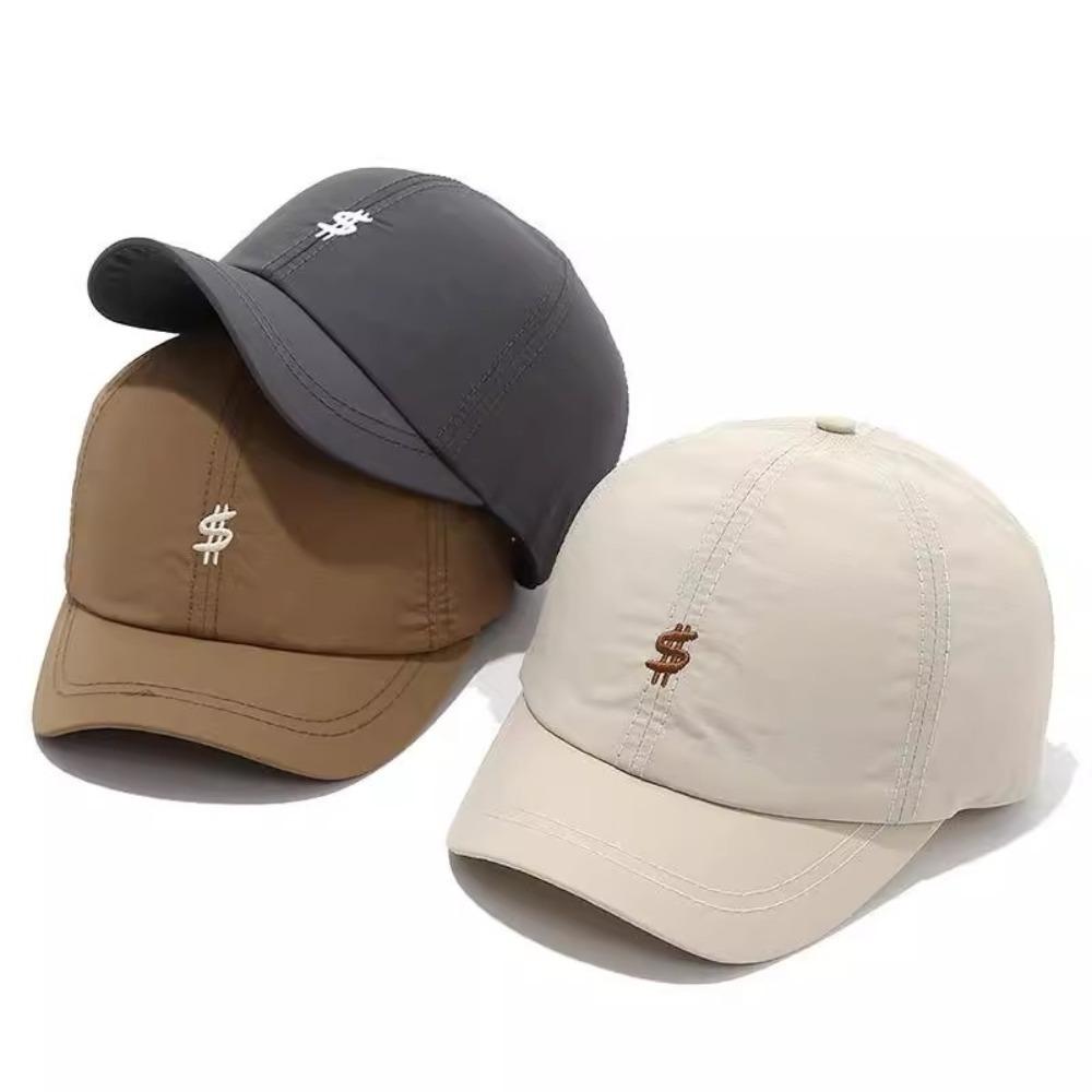 Быстросохнущая бейсболка с коротким козырьком, тонкие кепки-снэпбэки, повседневная кепка-козырек от солнца, унисекс