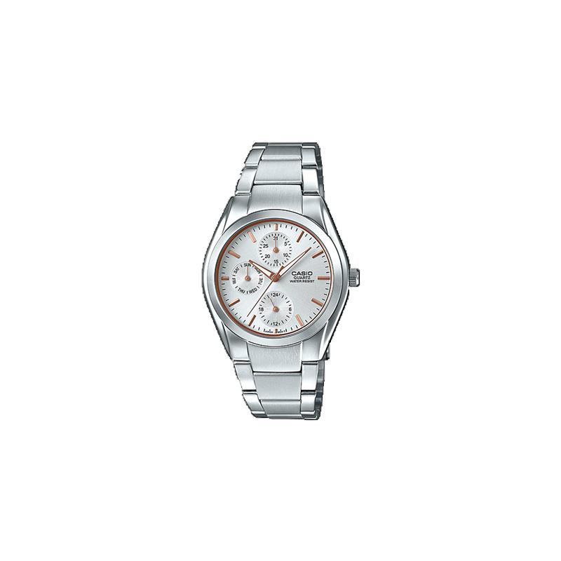 Casio Мужские Стандартная серия 45,7 мм Белые часы MTP-1405D-7ADF MTP-1405D-7ADF