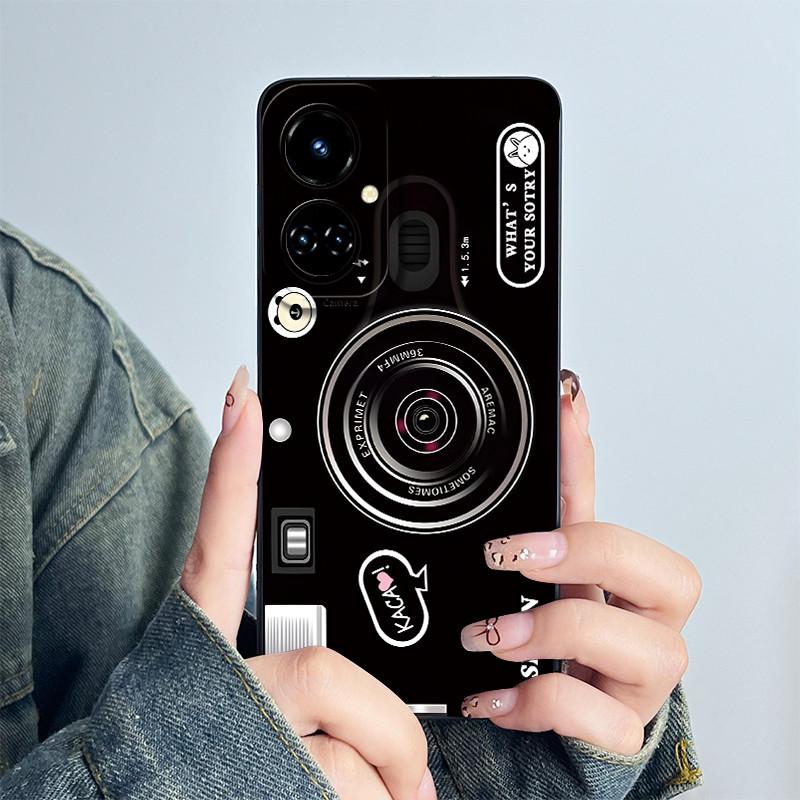 For Tecno Camon 19 CI6n / 19 Pro CI8 Phone Case Cover Silicone Sweet Painted Shell Cartoon Funda Printed Protective Casing Coque