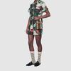Gucci Сумка для телефона Ophidia с полосками из канвы Web и кожи, унисекс, на плечо, цвет Эбеновое дерево 625757-96IWT-8745