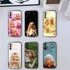 S-Sabrina C-Carpenter Певица Чехол для телефона Для Samsung Galaxy A73,A72,A71,A70,A53,A52,A51,Другие Мягкий черный чехол