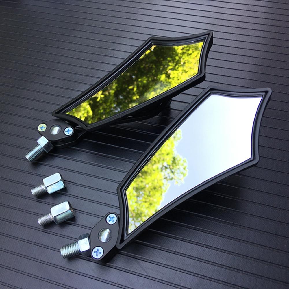 Для Suzuki Yamaha BMW универсальное 8 мм 10 мм зеркало заднего вида для мотоцикла ATV внедорожный байкерский мотоцикл