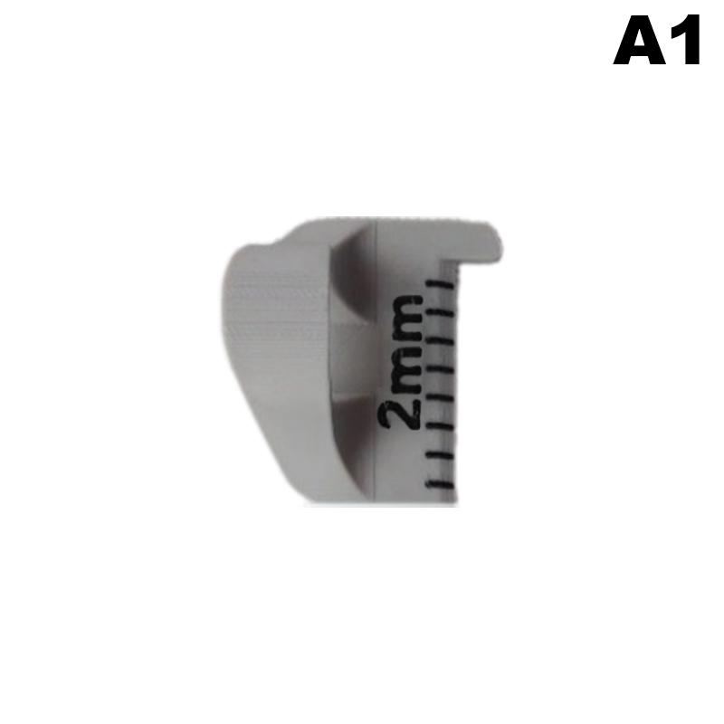 Sewing Needle Gauge Measuring Tool, Finger Ruler Sewing Template For Equal Stitches, Finger Protector, Diy Stitching Guide Tool