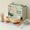 8Pcs/Set Ceramic Matcha Teaset Elegant Traditiona Handmade Japanese-style Matcha Brush Teaspoon Making Tool Accessories Gift Box