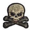 Iron-on Patch Skull and Bones 4.2cm 1 Piece