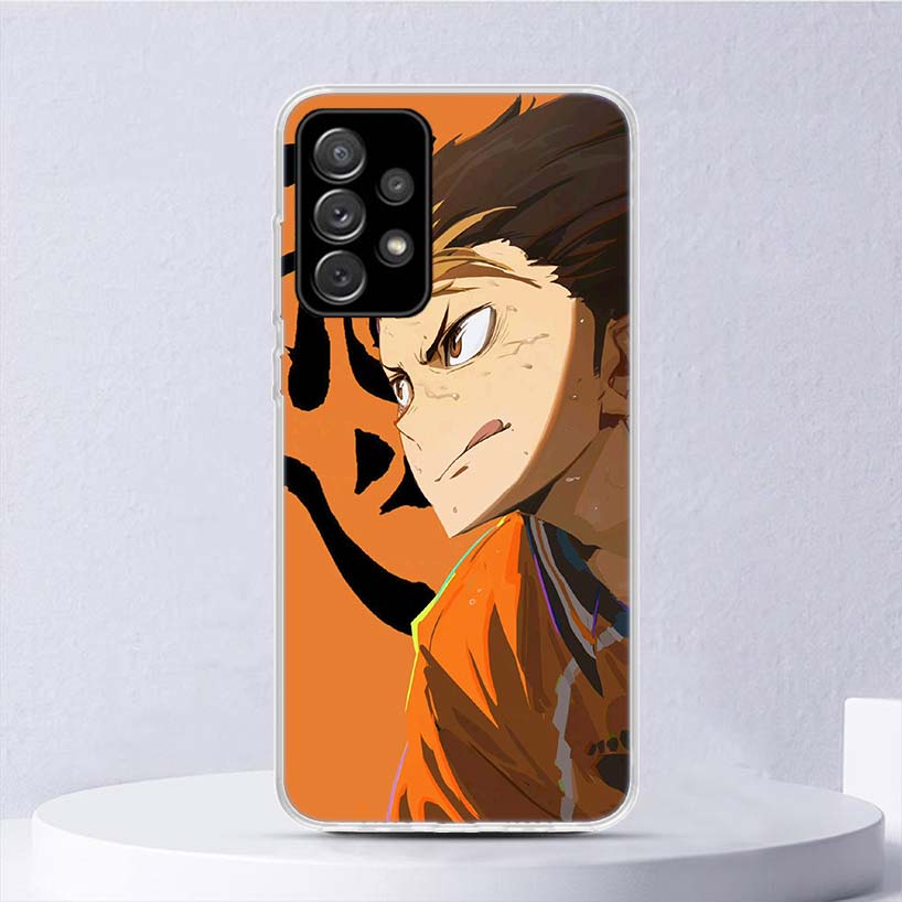 Haikyuu Oya Волейбол Аниме Мягкий Чехол Для Samsung Galaxy A17 A16 A26 A36 A56 A15 A14 A13 A55 A54 A53 Чехол для Телефона A25 A35 A24 A3