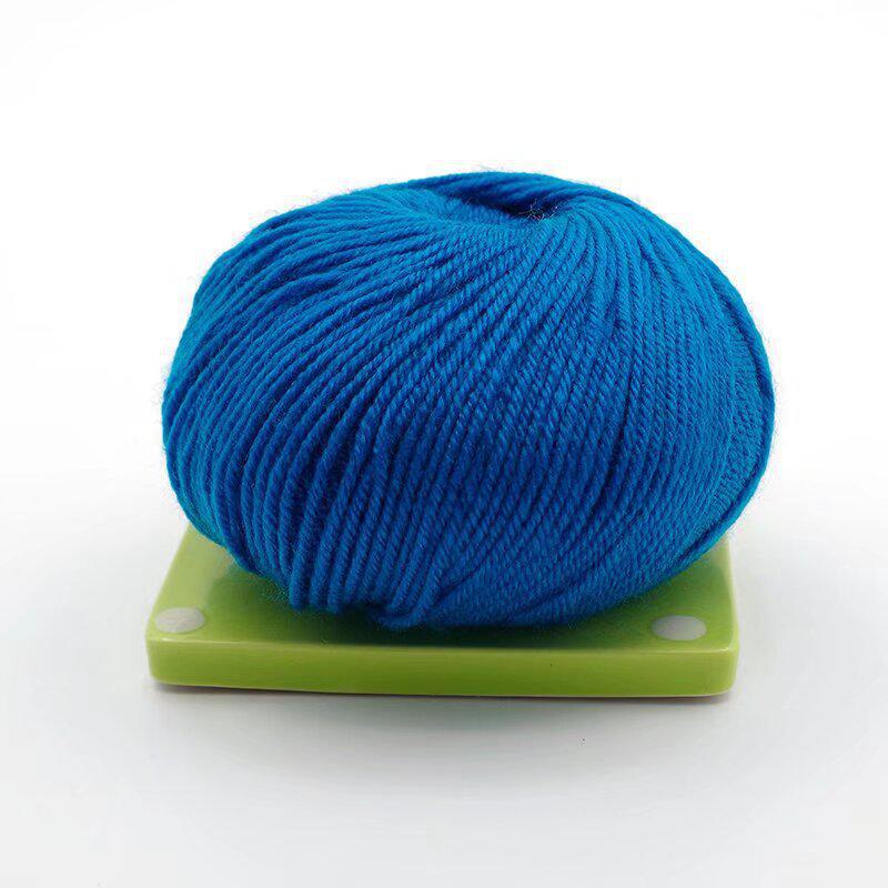 Клубок акриловой пряжи для вязания свитеров, крючков, обуви, тапочек, изделий ручной работы.