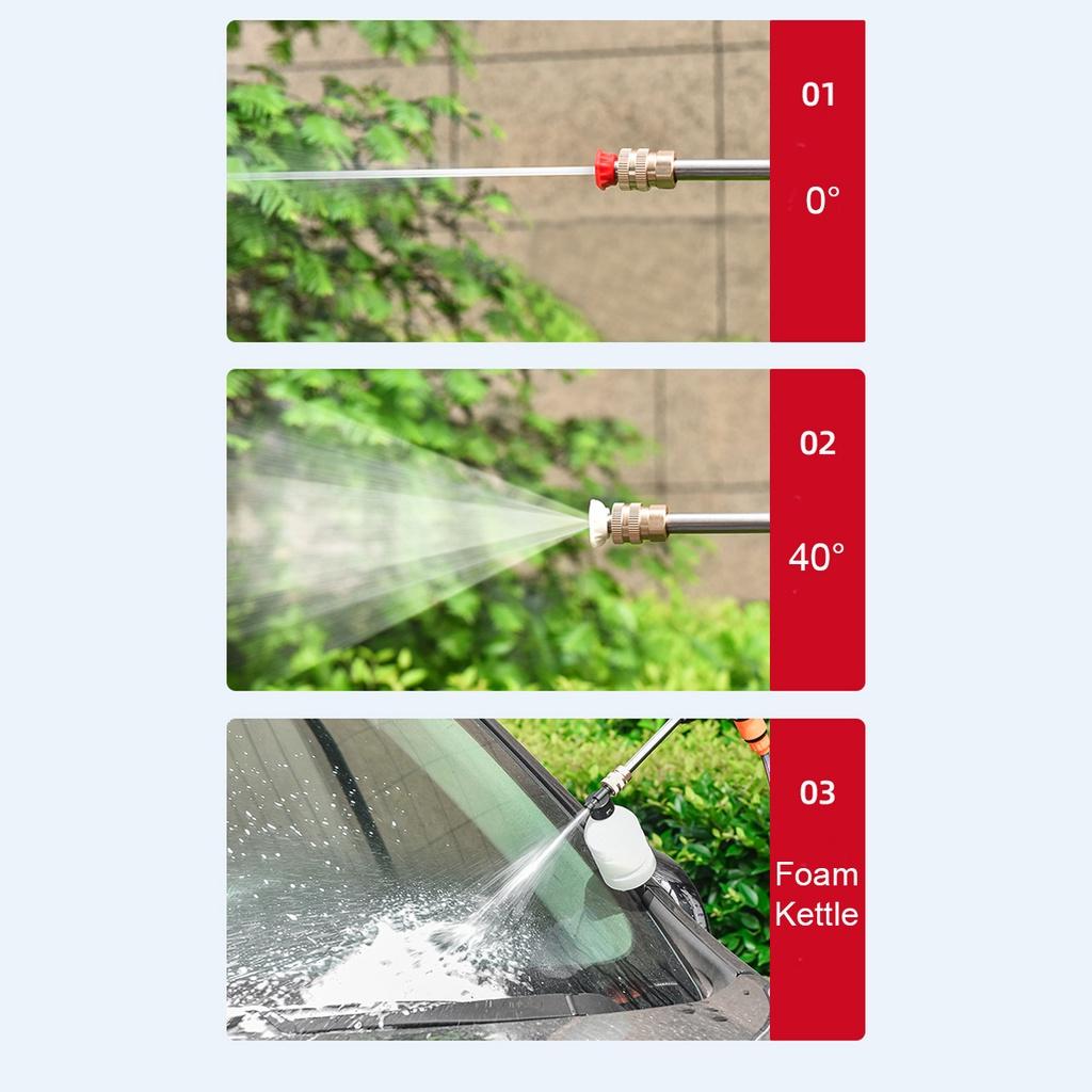 ABS+S Сталь Беспроводная Автомойка Распылитель Высокого Давления Водяные Пистолеты Очиститель Моющая Насадка Трубка Домашняя 800 Вт