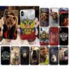 Флаг России черный медведь Чехол для телефона Чехол для iPhone 14Pro XR 11 12 13Pro Max 5S 6Splus 7 8Plus SE 12Mini X XS Max Чехол