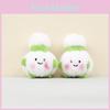 Cute Garlic Plush Keychain Plushie Toy With Pp Cotton Filling For Bag Decor