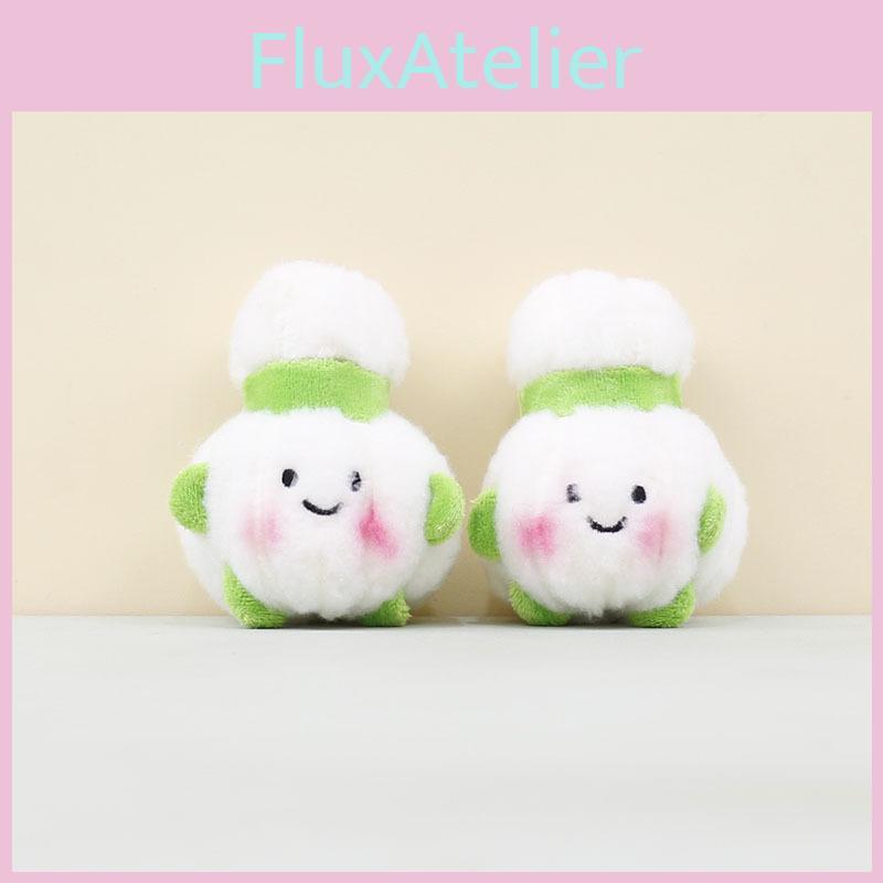 Cute Garlic Plush Keychain Plushie Toy With Pp Cotton Filling For Bag Decor
