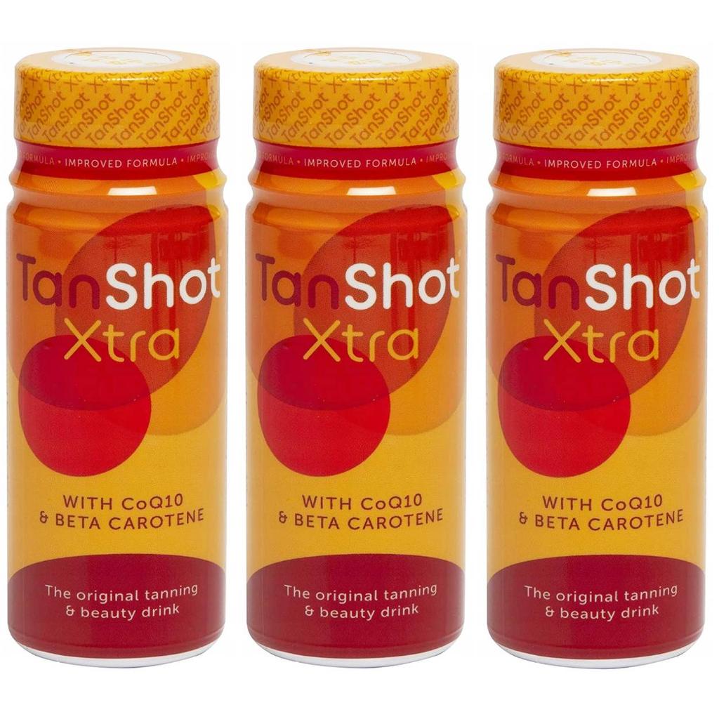 Tan Shot Drinks Tanning Solarium Sun X3 Pcs
