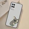 Cute Australia Koala Art Case For Oppo A94 A74 A54 A80 A60 A40 A18 A38 A58 A78 A98 A96 A76 A16 A15 A17 A57 A77 A5 Pro
